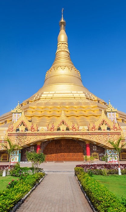 gold building in China